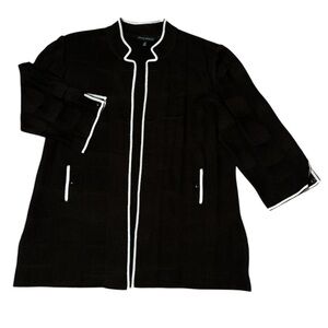 Ming Wang Jacket Black Woman’s Size L 🎄
